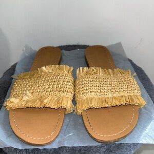 Women Straw Sandals